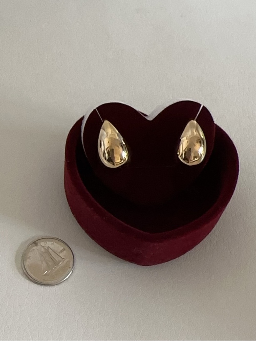 Gold New 925 Sterling Silver Water Rain Bottega Earring
